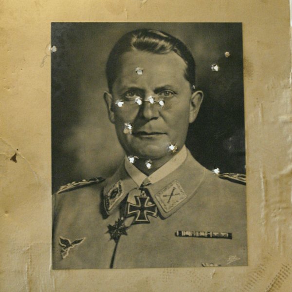 Beskudt billede af Göring fra det gestapo besatte Villa Strandbjerg i Rungsted
