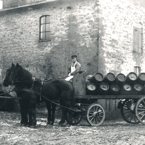 Usserød Bryggeri omkring 1920