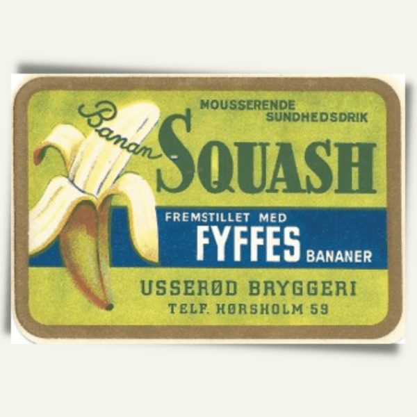 Usserød Bryggeri banan squash 