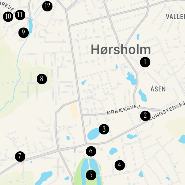Arkitekt-ruten i Hørsholm