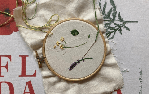 Broderi-workshop for børn og unge